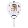 Load the image into the gallery view, Vista frontal de la pala Bullpadel Pearl 27 de potencia para pádel