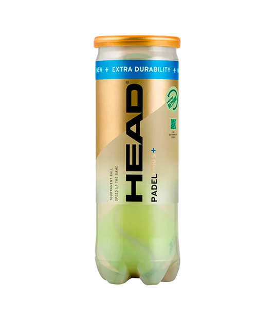 Pack De 3 Botes De Pelotas Head Padel Pro S+ 2025