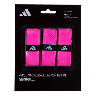 PINK ADIDAS 3-UNIT OVERGRIP