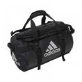 Cargar la imagen en la vista de la galería, Mochila deportiva Adidas Master de 32 litros en color negro con logotipo blanco, ideal para equipo de padel.