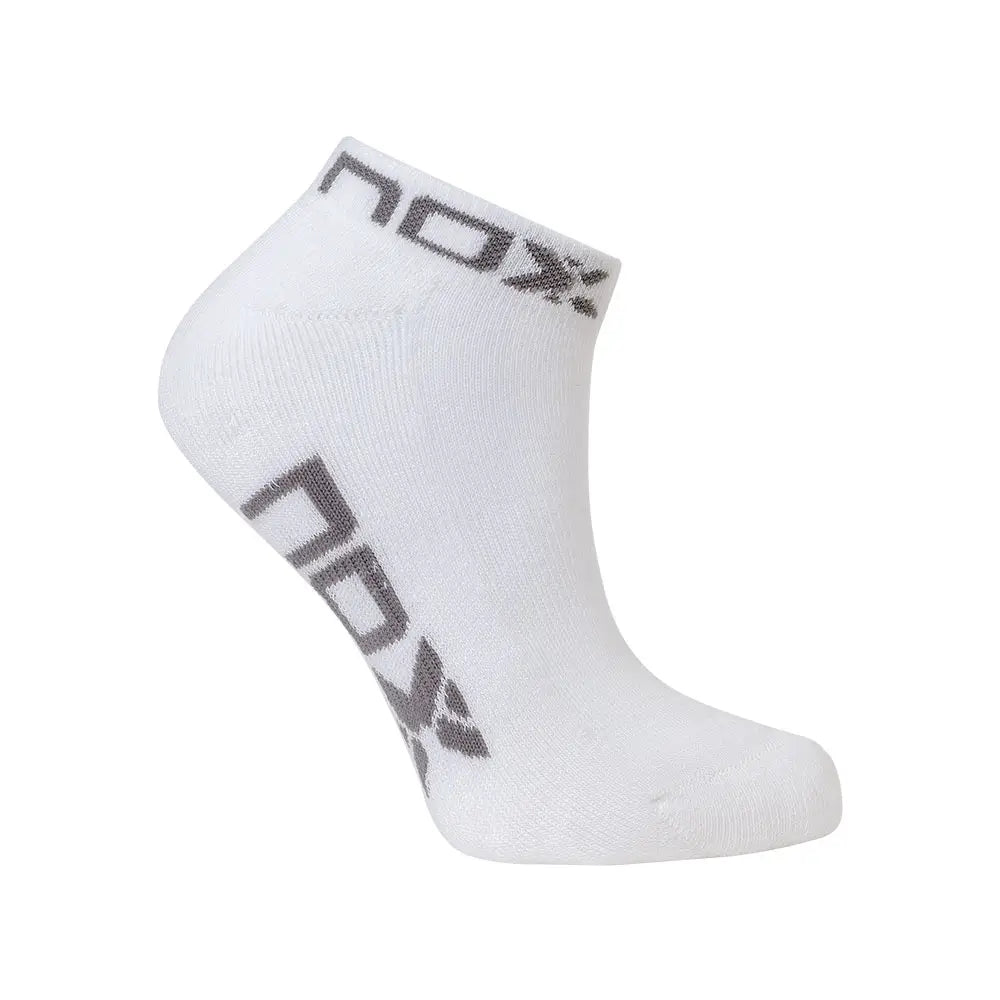 Pack Calcetines Nox Técnicos Tobilleros Color Blanco/Gris