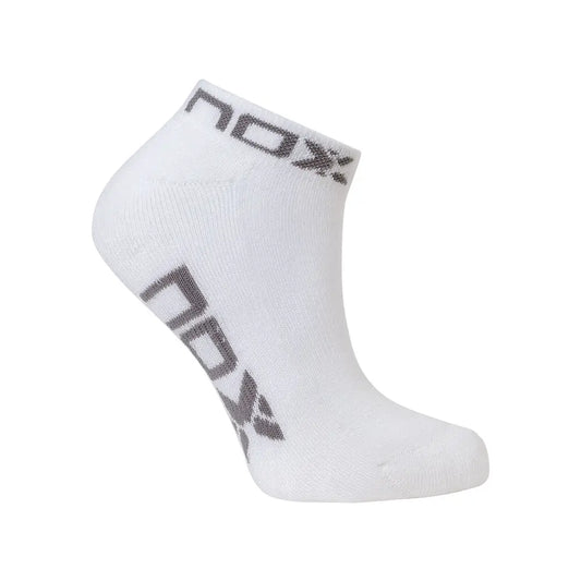Pack Calcetines Nox Técnicos Tobilleros Color Blanco/Gris