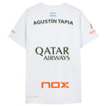 Load the image into the gallery view, NOX AT10 White AGUSTIN TAPIA 2024 (T-Shirt)