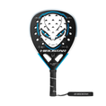 Load the image into the gallery view, Pala de pádel Hirostar Alien Pro 2026 edición oficial Tolito Aguirre en color negro y azul.