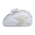 Load the image into the gallery view, Paletero Nox AT10 Team Blanco 2025, capacidad inigualable y una organización óptima de tus pertenencias. Disponible en Padel Storage