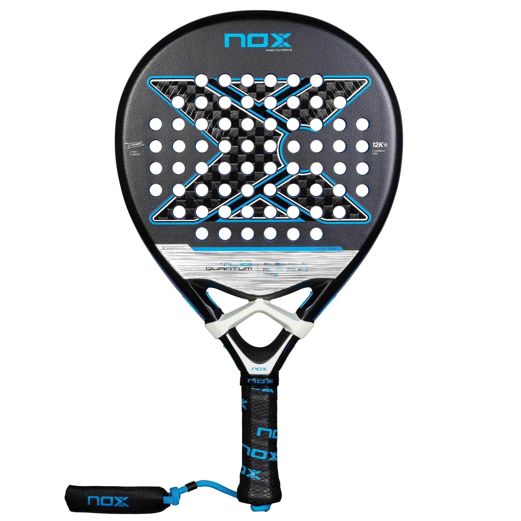 NOX TL10 QUANTUM 12K 2025 by Tino Lunak Shovel – Padel Storage