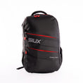 Cargar la imagen en la vista de la galería, Mochila de padel profesional Siux Electra Stupa de la coleccion 2026, diseño ergonomico en color negro con detalles deportivos rojos.