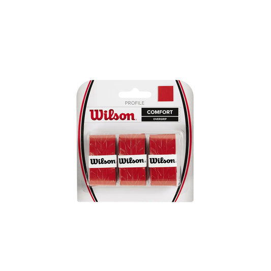 Overgrips Wilson Profile Rojo 3 Pack