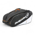Load the image into the gallery view, Bullpadel Performance Black/White 2025 Racquet Bag