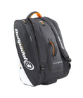 Load the image into the gallery view, Bullpadel Performance Black/White 2025 Racquet Bag