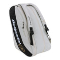 Load the image into the gallery view, PADELBAG BULLPADEL TOUR PREMIER WHITE BPP25015