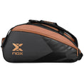Load the image into the gallery view, NOX Luxury Open Series Black/ Brown 2024 (Racket Bag)