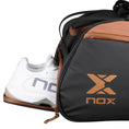 Load the image into the gallery view, NOX Luxury Open Series Black/ Brown 2024 (Racket Bag)