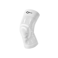 Load the image into the gallery view, Rodillera técnica Floky Knee Support Izquierda Blanca, soporte avanzado para jugadores de pádel en México