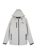 Load the image into the gallery view, Chaqueta Softshell de pádel Nox Team Gris para hombre, tejido técnico avanzado, en Padel Storage México