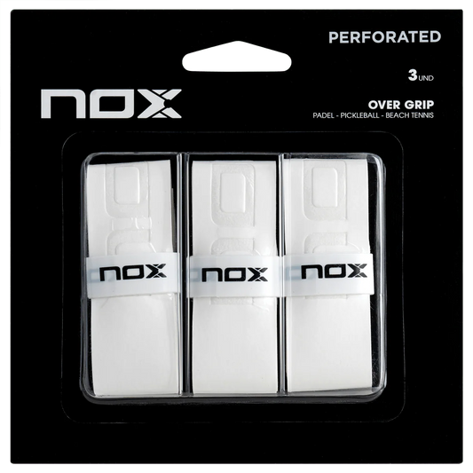 Overgrips Nox Pro Lisos Blanco 3 Pcs.