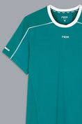 Cargar la imagen en la vista de la galería, Corte atlético de Camiseta Nox Pro para jugadores de padel- Textil transpirable Verde