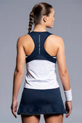 Cargar la imagen en la vista de la galería, Camiseta Tirantes Nox Team Blanco/Azul Mujer 2026