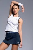 Cargar la imagen en la vista de la galería, Camiseta Tirantes Nox Team Blanco/Azul Mujer 2026