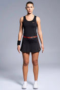 Cargar la imagen en la vista de la galería, Camiseta Tirantes Nox Team Negro Mujer 2026