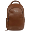 Load the image into the gallery view, Mochila de padel premium Nox Pro Series en color cafe camel, diseño elegante de alta gama para jugadores