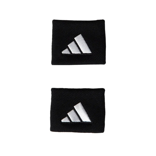 Muñequeras Adidas Cortas S Negro/Blanco