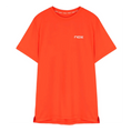 Load the image into the gallery view, Camiseta tecnica de padel Nox Team Regular año 2026 en color rojo vibrante con cuello redondo