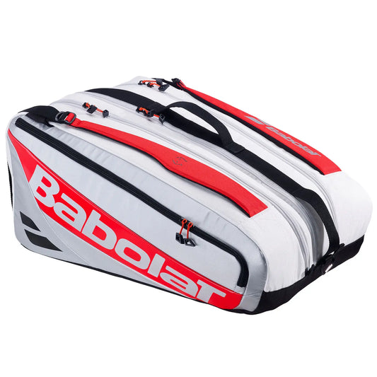 Paletero Babolat RH Pro Pádel Juan Lebrón Blanco/Rojo 2025