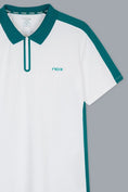 Load the image into the gallery view, Cuello tipo polo con cierre de cremallera técnica Nox- Ropa de pádel premium para torneos