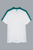Load the image into the gallery view, Corte trasero del Polo Nox Pro Blanco-Diseño ergonómico para libertad e hombros en el saque