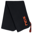 Load the image into the gallery view, Toalla NOX Negro/Rojo 50x90cm