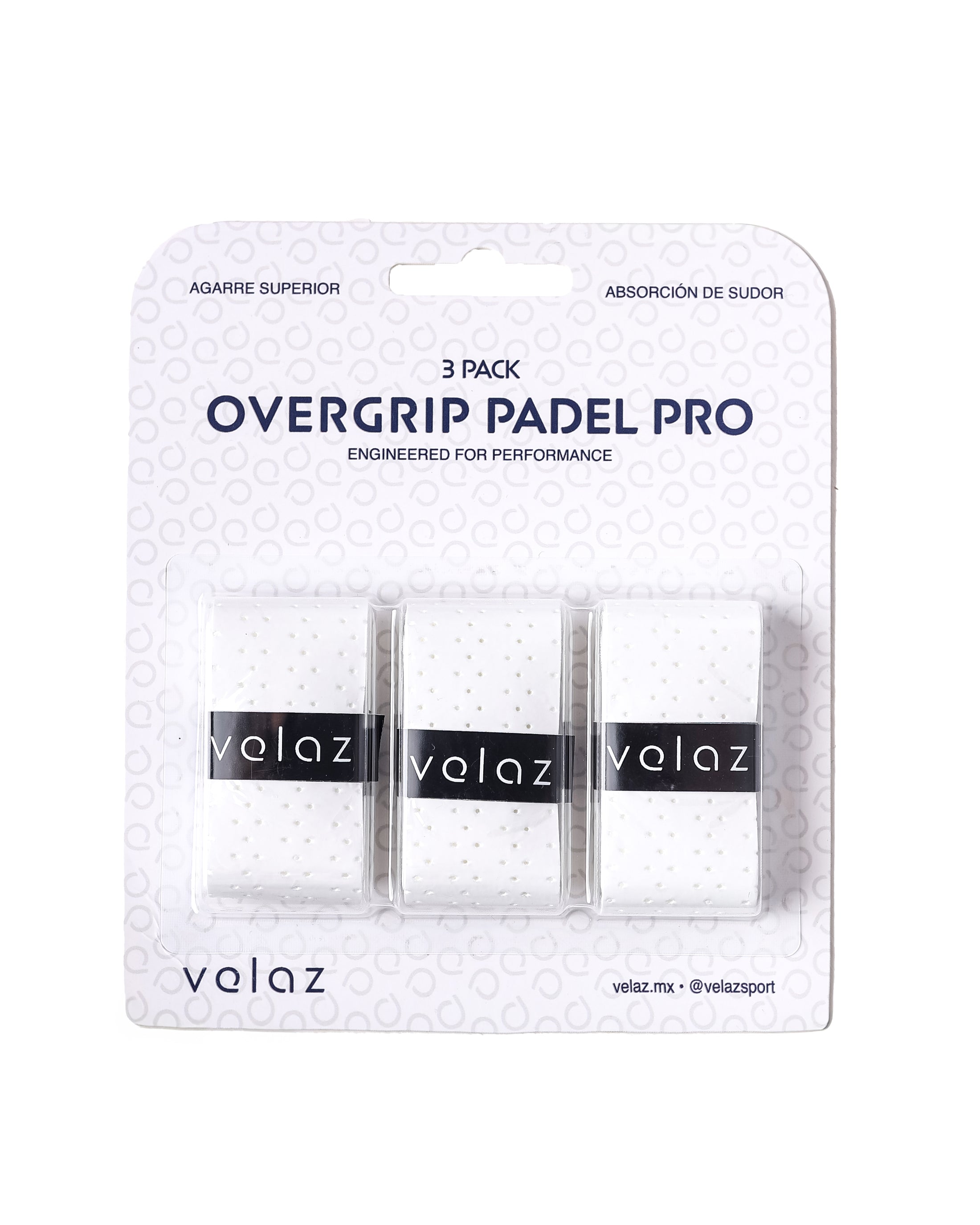 NOX PRO Overgrips White 3 Units
