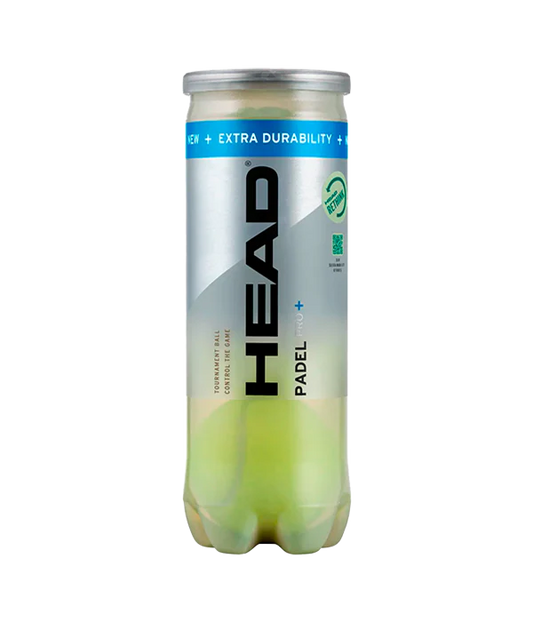 Pack De 3 Botes de Pelotas Head Padel Pro+ 2025