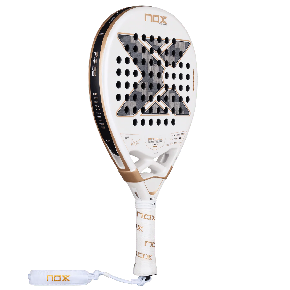 Pala Nox AT10 Luxury Genius 12K Alum XTREM 2026 by Agustín Tapia