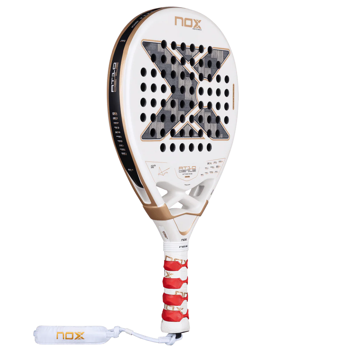 Pala Nox AT10 Luxury Genius 12K Alum XTREM 2026 by Agustín Tapia