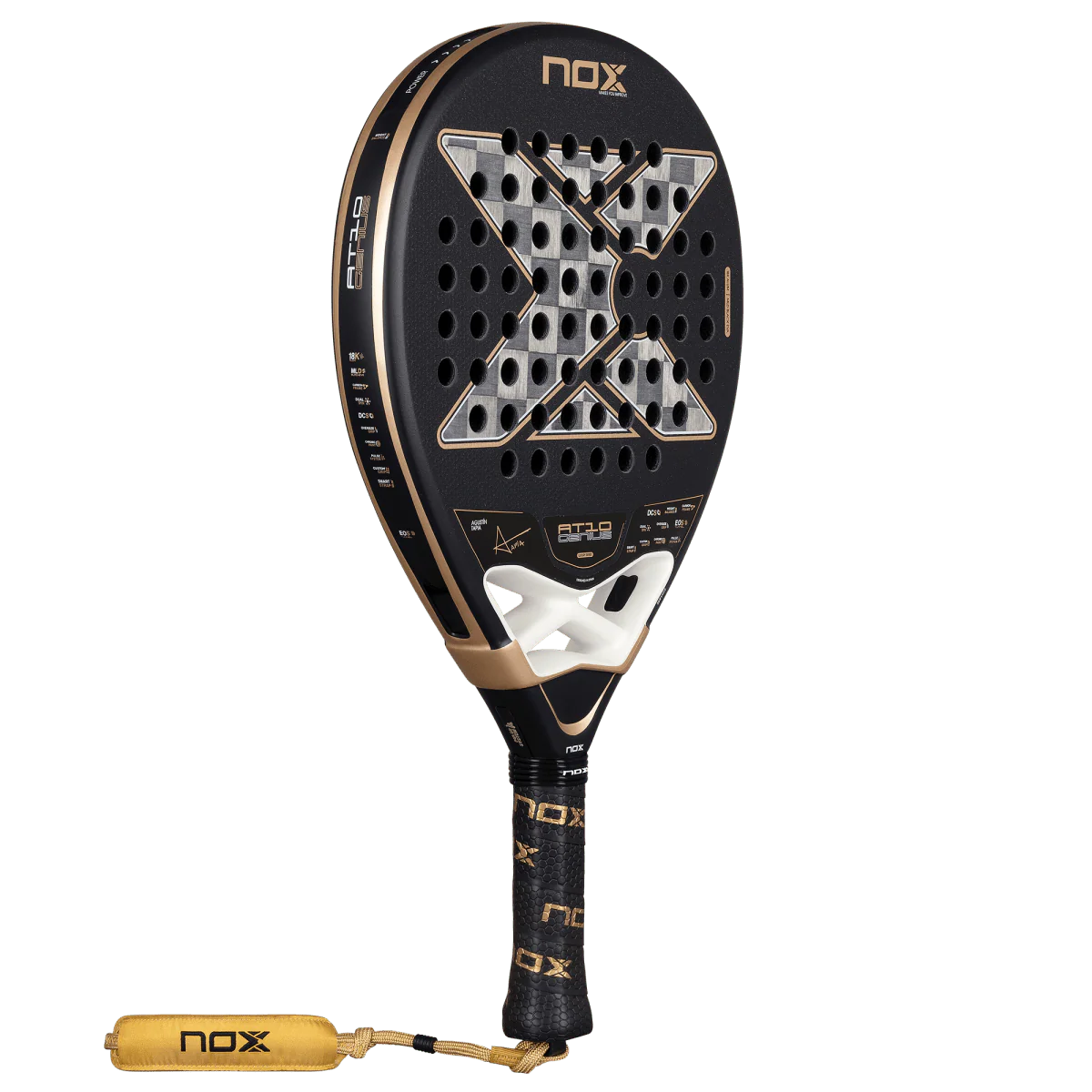 Pala Nox AT10 Luxury Genius 18K Alum 2026 by Agustín Tapia