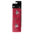 Cargar la imagen en la vista de la galería, Muñequeras Adidas Largas Rojo Logo Gris
