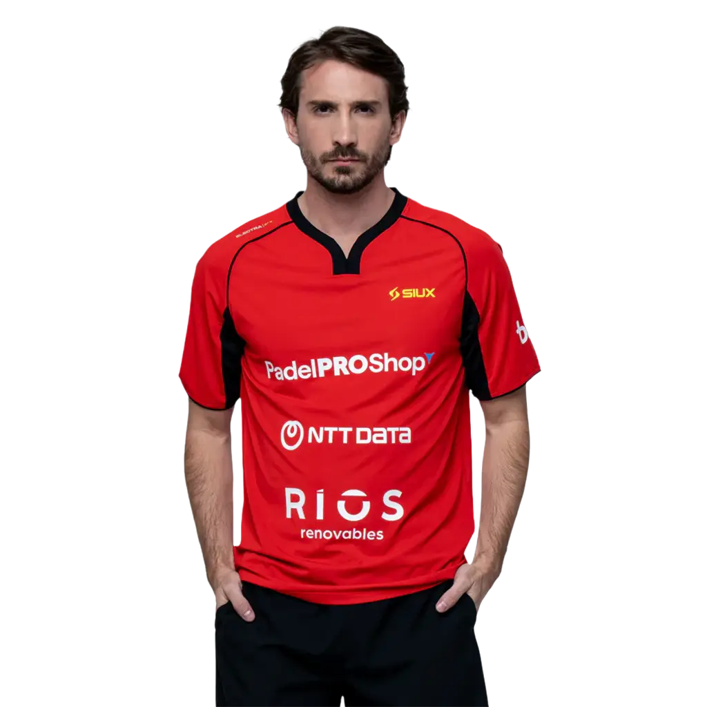 Camiseta Siux Electra X Stupa Rojo 2026