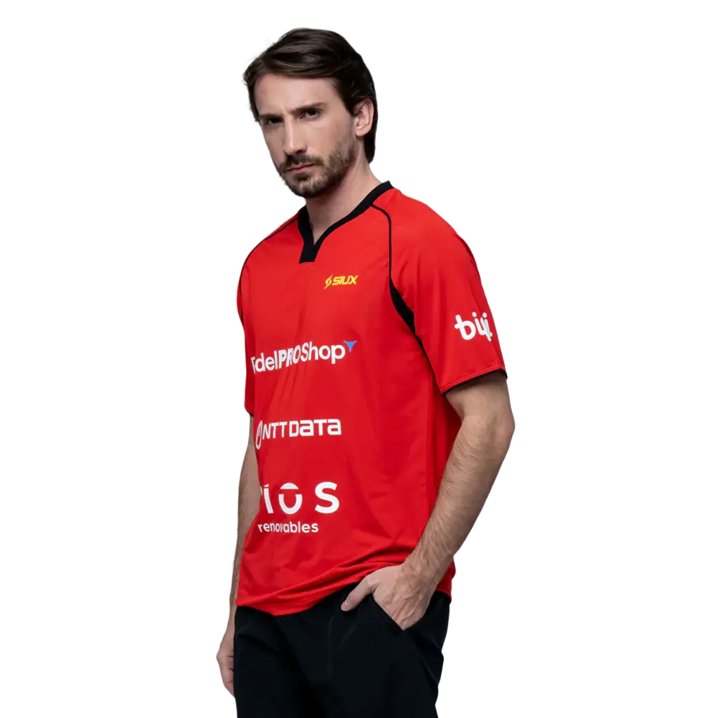 Camiseta Siux Electra X Stupa Rojo 2026