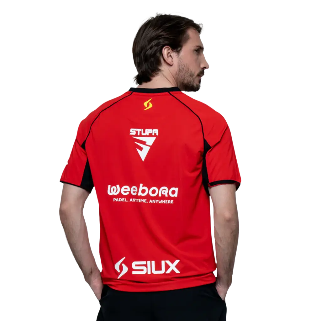 Camiseta Siux Electra X Stupa Rojo 2026