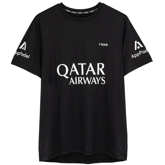 Camiseta Nox Sponsors AT10 By Agustin Tapia Negra