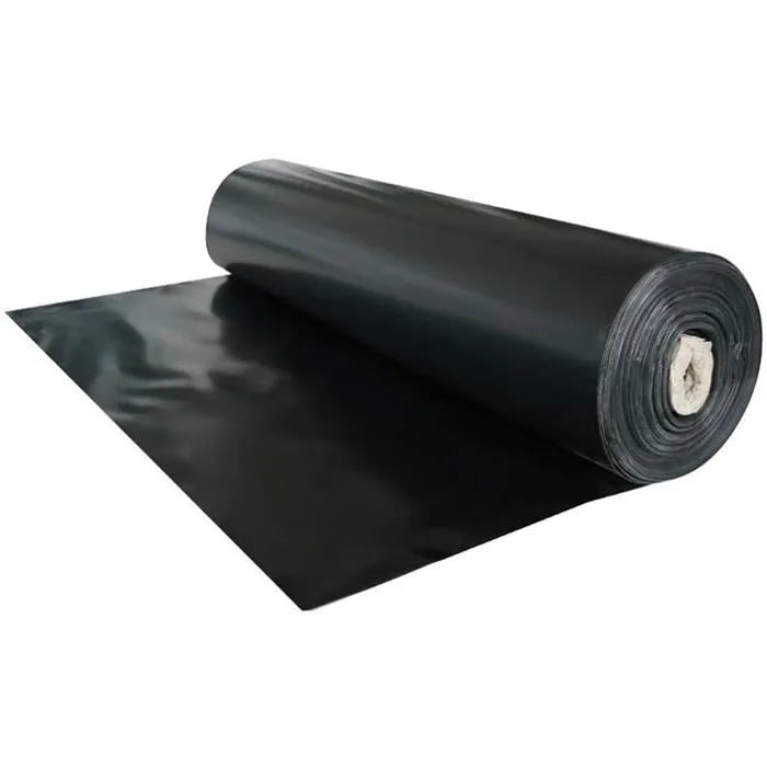 Rollo de cubierta impermeable negra para cancha de padel