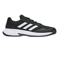 Load the image into the gallery view, Tenis de pádel Adidas Gamecourt 2.0 Blanco y Negro, suela Adiwear de alta resistencia en México
