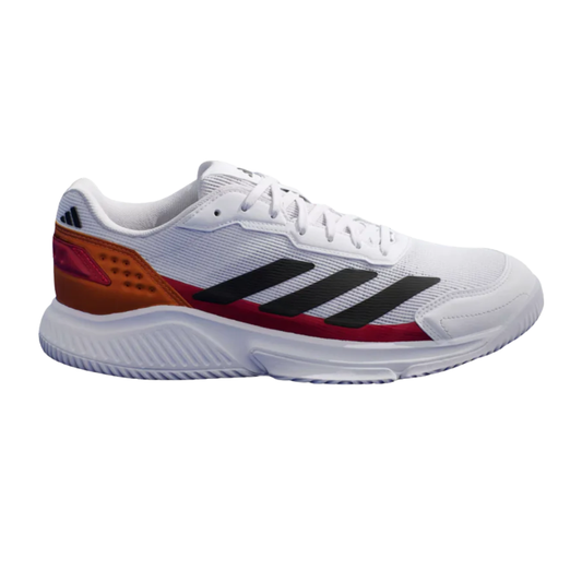 Tenis Adidas Courtquick de Padel Blanco/Rojo