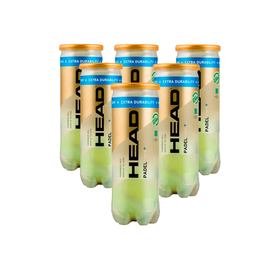 Balls HEAD Padel Pro S + 2025 (pack x6)