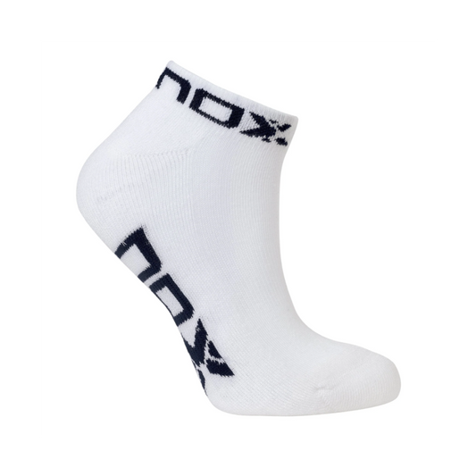 Pack Calcetines Nox Técnicos Tobilleros color Blanco/Azul