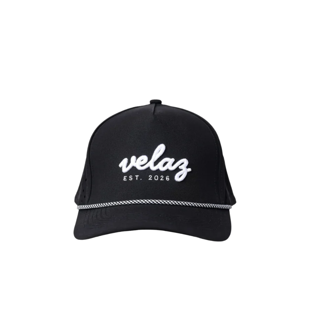 Gorra Velaz Negra/Blanca
