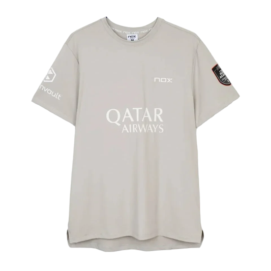 AT10 Light Gray Sponsors T-Shirt By Agustín Tapia 2026