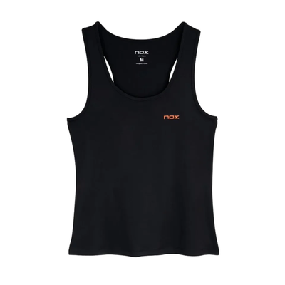 Camiseta Tirantes Nox Team  Negro Mujer 2026