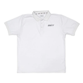 Cargar la imagen en la vista de la galería, Camisa tipo Polo de pádel marca Set en color Blanco, elegancia técnica en Padel Storage México
